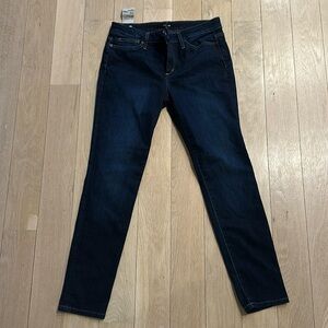 Joe’s Jeans, NWT, skinny stretch, dark denim, size 30 (but fits like 27)